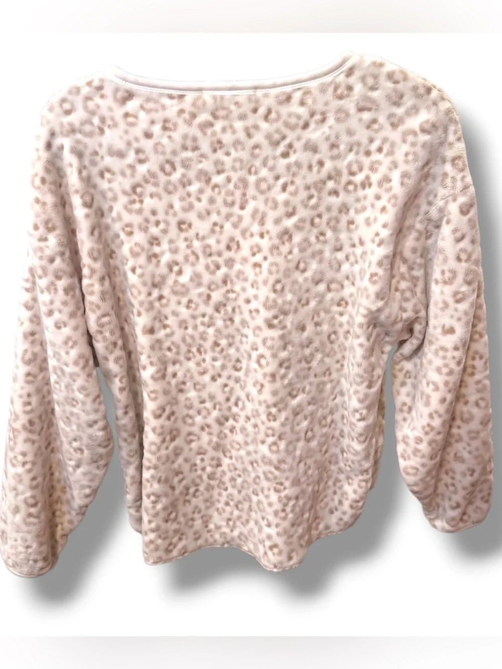 NWOT Z Supply Plush Leopard Print Pullover Sweater